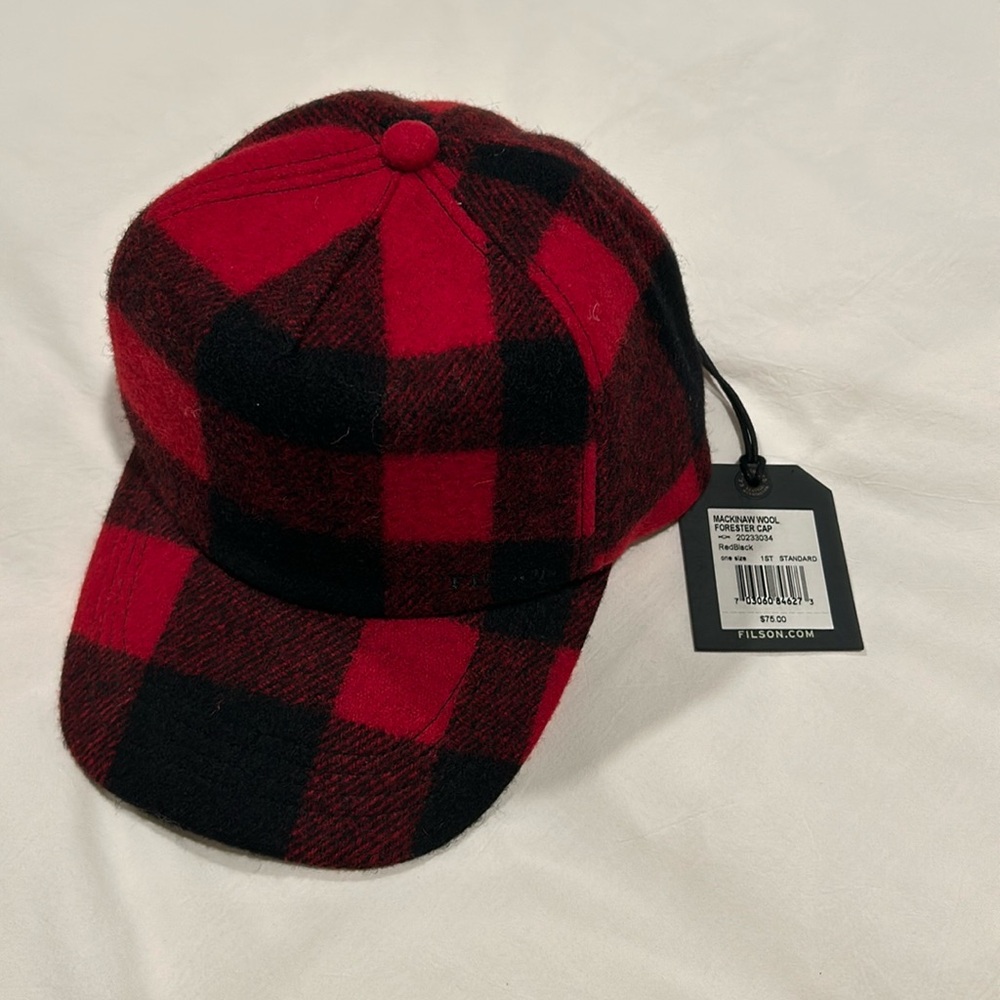 NWT Mackinaw Wool Forester Cap